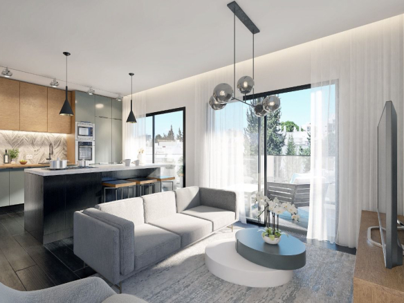 Herzliya HaYeruka New building, balcony, penthouse