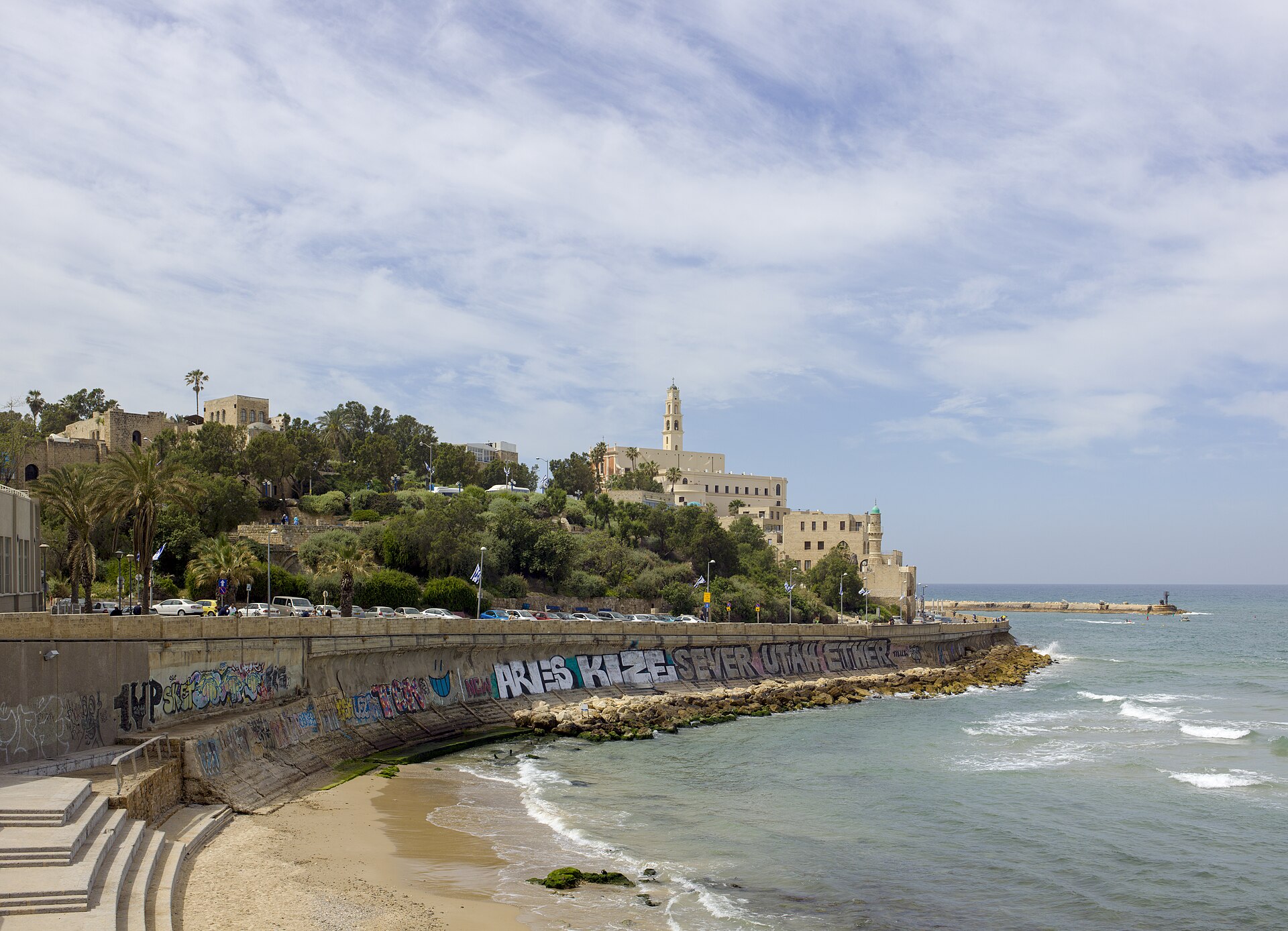 Jaffa and the Mediterranean coast