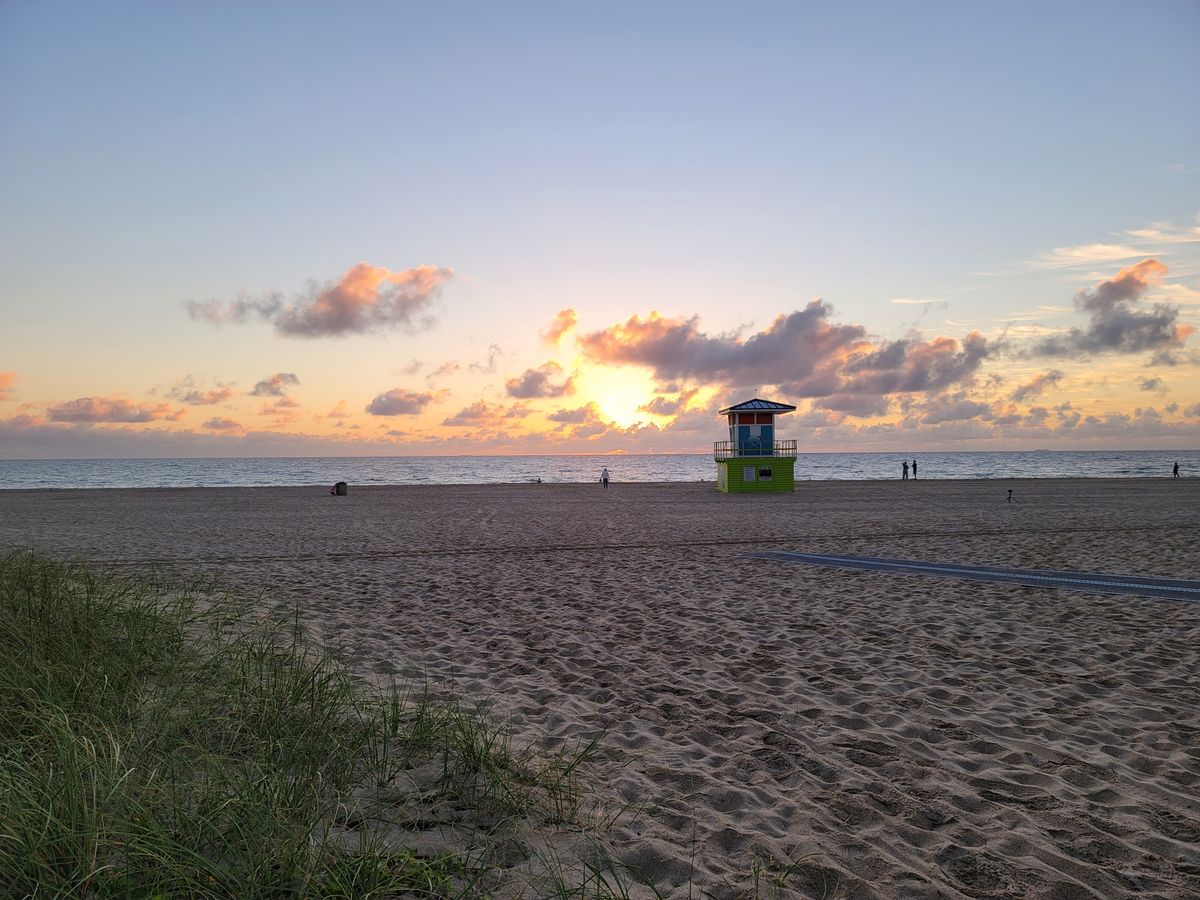 Sunrise on the Atlantic